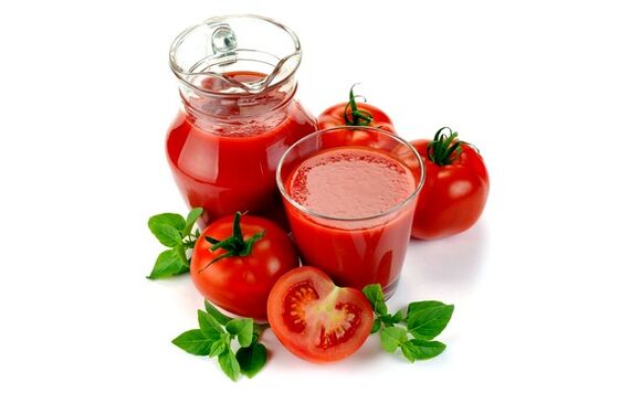 yapon pəhrizi üçün pomidor suyu